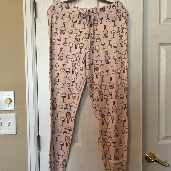 NWT cozy sleeveless cottonn jamies sz M Pink - Picture 5 of 5